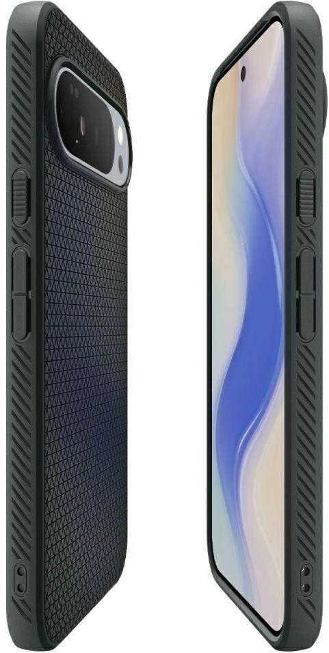 Dėklas Spigen Liquid Air Mag MagSafe Case for Google Pixel 10 Pro XL - Žalias