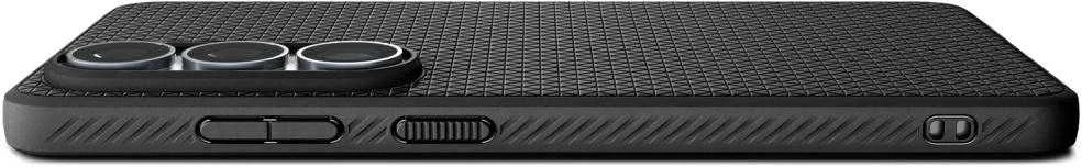 Spigen Liquid Air Mag MagSafe dėklas skirtas Samsung Galaxy S26 Ultra – juodos spalvos