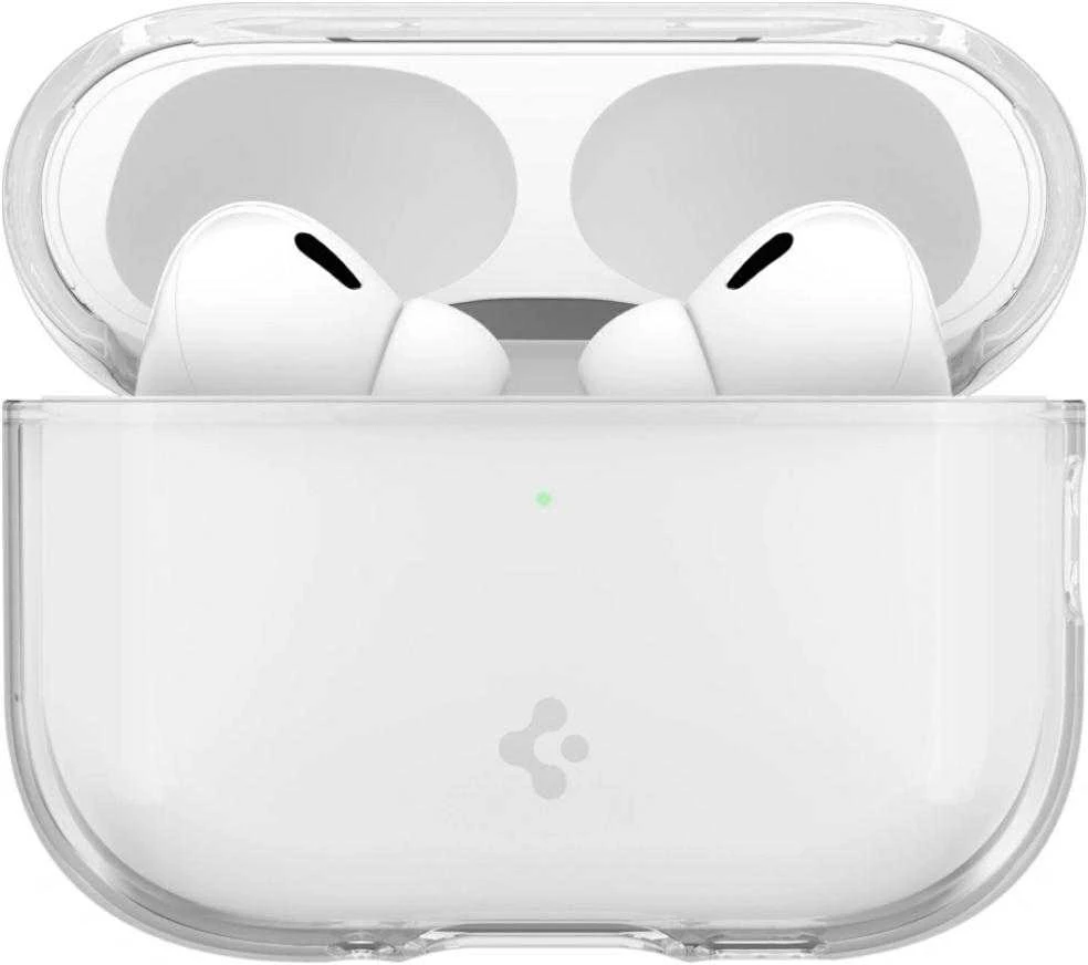 Dėklas „Spigen“ skystųjų kristalų ausinės, krištolo skaidrumo – „AirPods Pro 3“