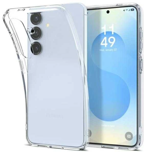 Spigen skystųjų kristalų dėklas „Samsung Galaxy S25 Ultra“ – skaidrus
