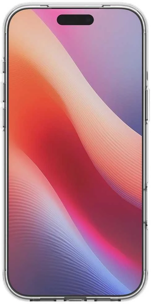 Dėklas „Spigen Liquid Crystal MagSafe“, skaidrus baltas - iPhone 17 Pro Max