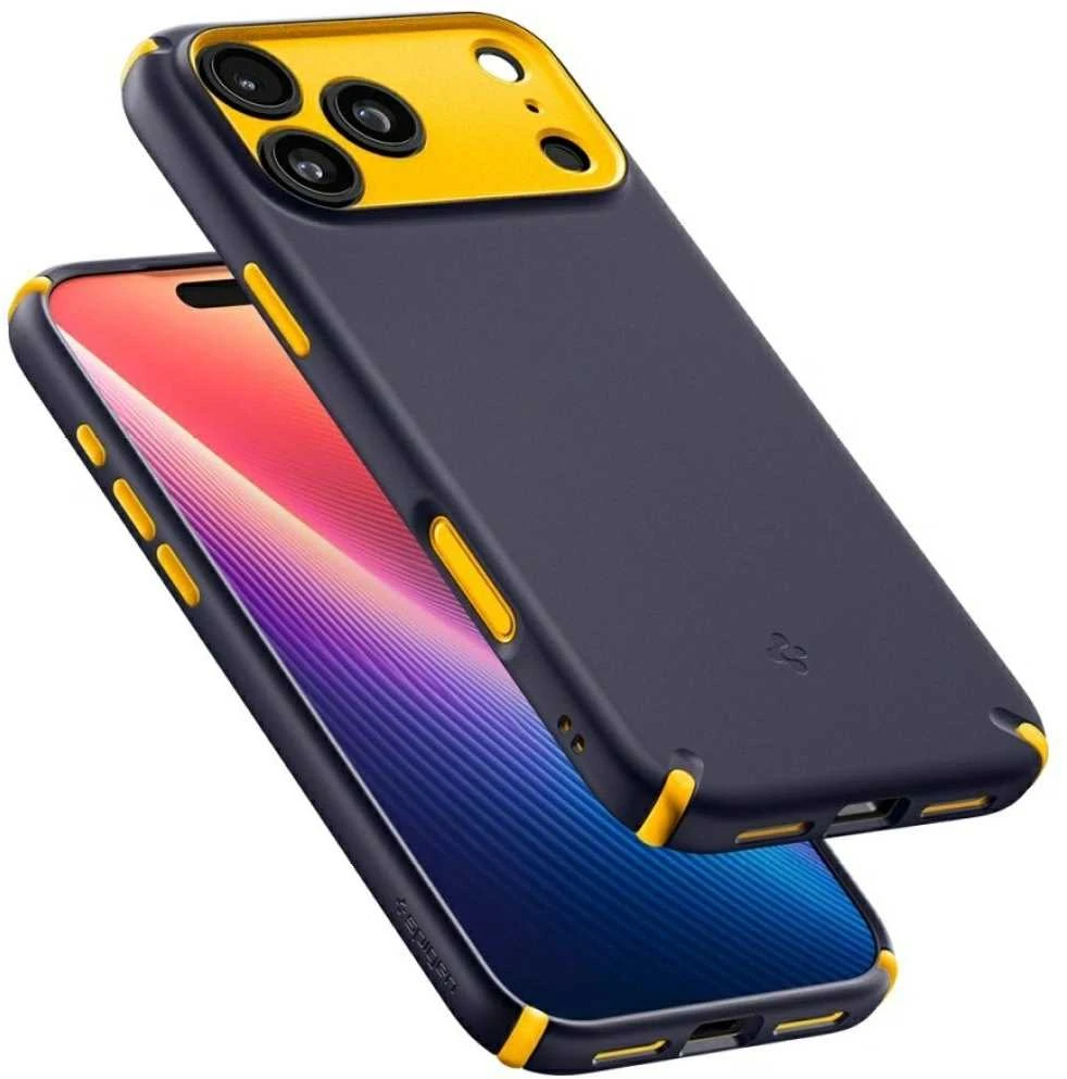 Dėklas „Spigen Nano Pop Hybrid MagSafe“, mėlynių tamsiai mėlynas - iPhone 17 Pro