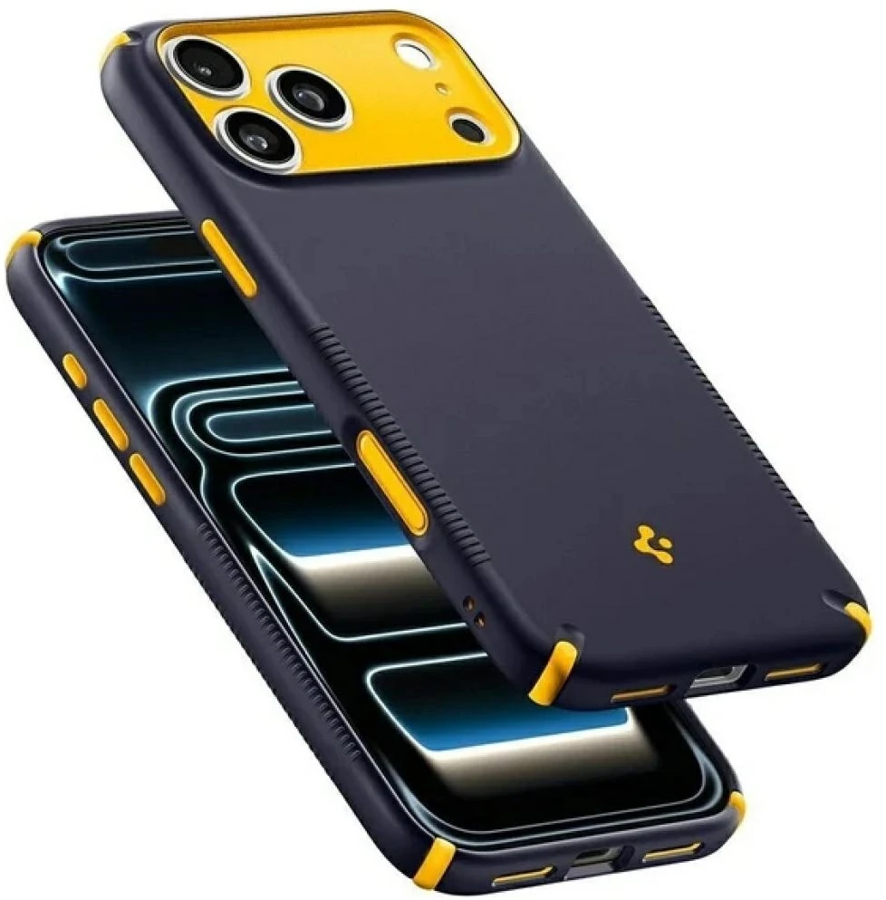 Dėklas Spigen Nano Pop Hybrid Mag MagSafe do iPhone 18 Pro Max / 17 Pro Max tamsiai mėlyna