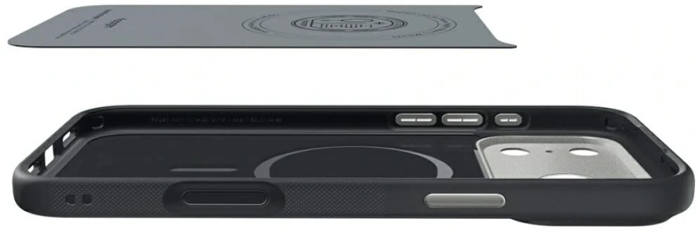 Dėklas Spigen Nano Pop MagSafe iPhone 17 Pro / 18 Pro Juodas SESAME