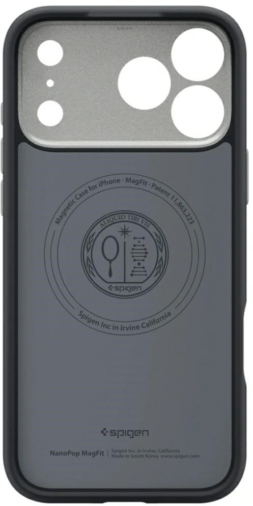 Dėklas Spigen Nano Pop MagSafe iPhone 17 Pro / 18 Pro Juodas SESAME