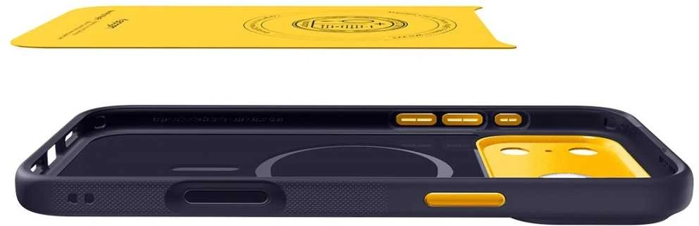 Dėklas „Spigen Nano Pop MagSafe“, mėlynių tamsiai mėlynas - iPhone 17 Pro Max