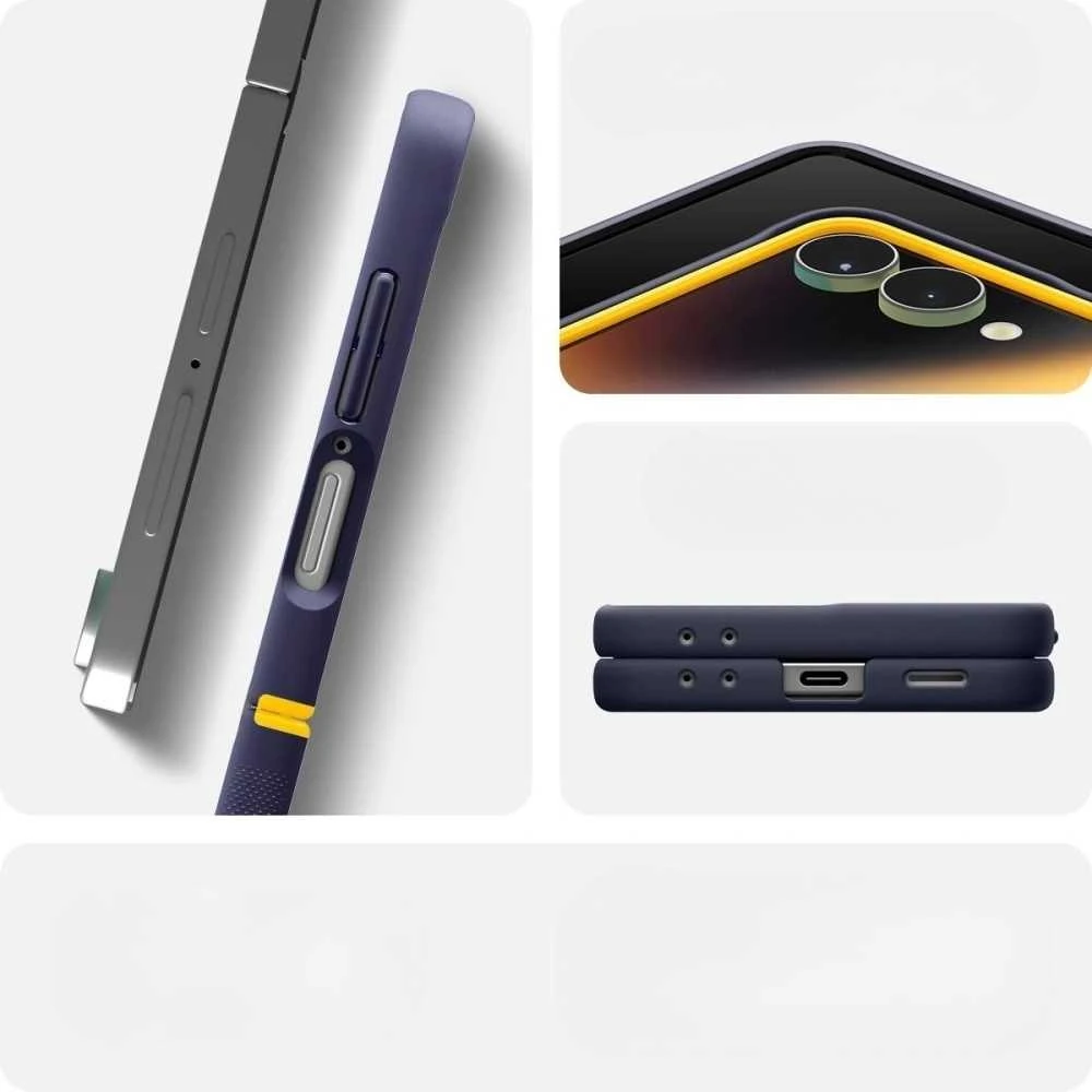 Dėklas Spigen Nano Pop Mag Magsafe Galaxy Z Flip 7 bluberry navy
