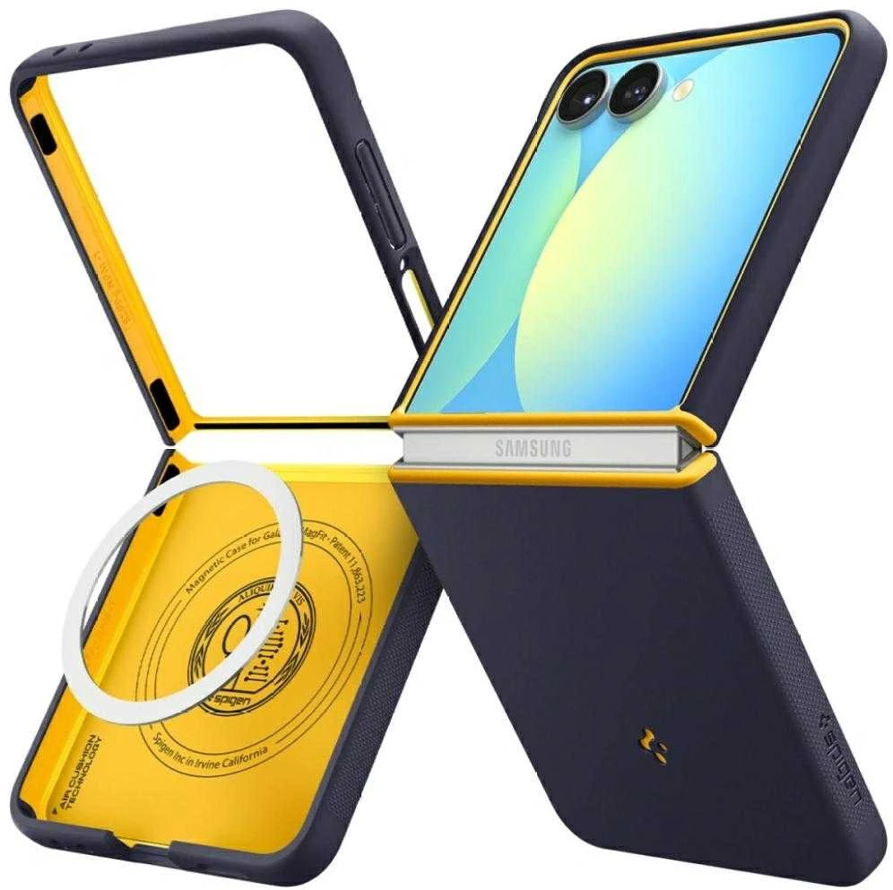 Dėklas Spigen Nano Pop Mag Magsafe Galaxy Z Flip 7 bluberry navy