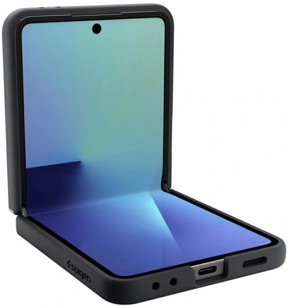 Dėklas Spigen Nano Pop Mag Magsafe Galaxy Z Flip 7 Juodas Sesame