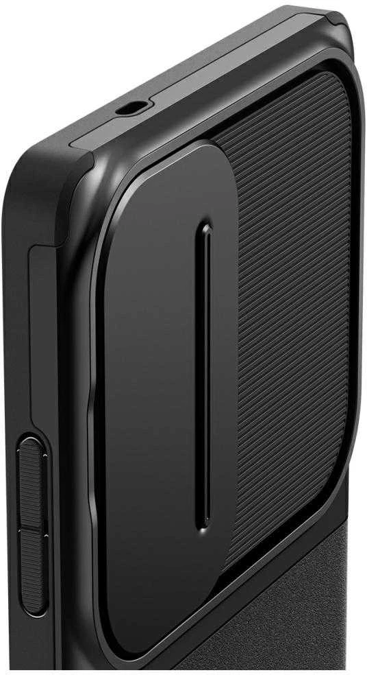 Dėklas Spigen Optik Armor Galaxy S25 Ultra juodas