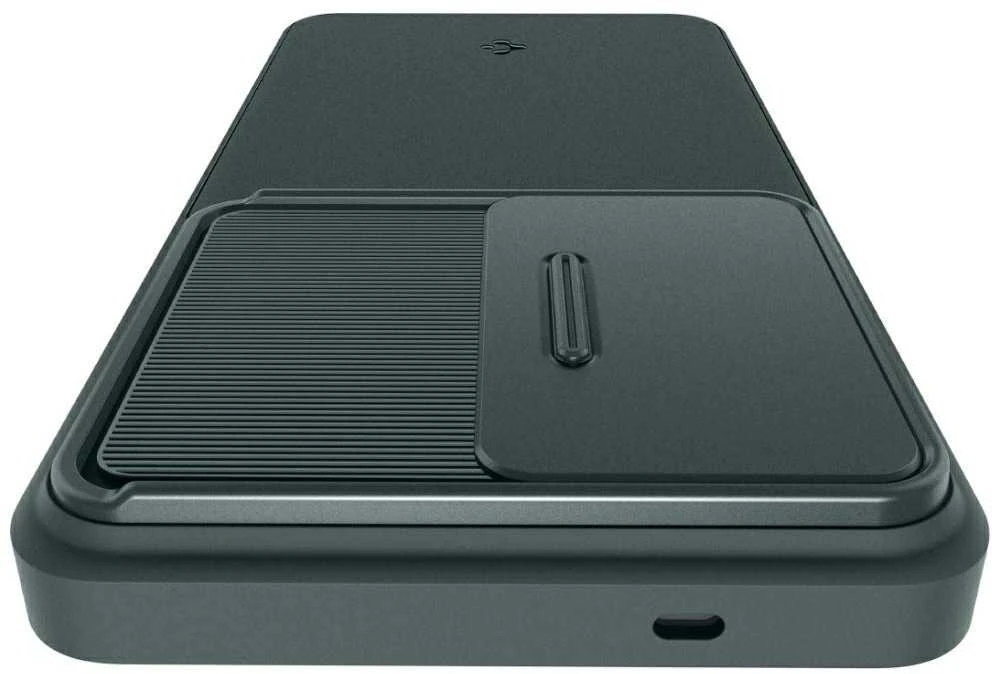 Spigen Optik Armor dėklas skirtas Samsung Galaxy S26 Ultra – žalios spalvos