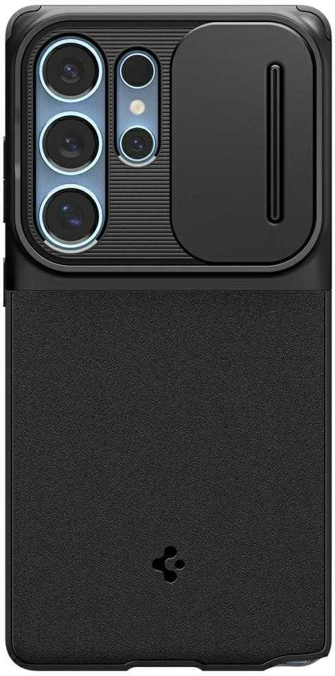 Dėklas Spigen Optik Armor Galaxy S25 Ultra juodas