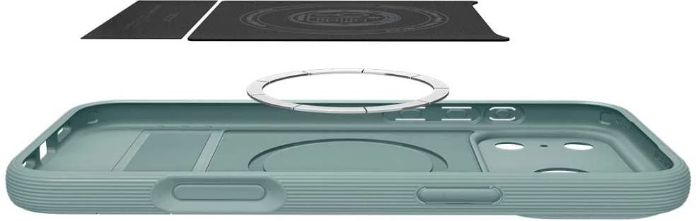 Dėklas Spigen Parallax S MagSafe, sage žalias - iPhone 17 Pro Max