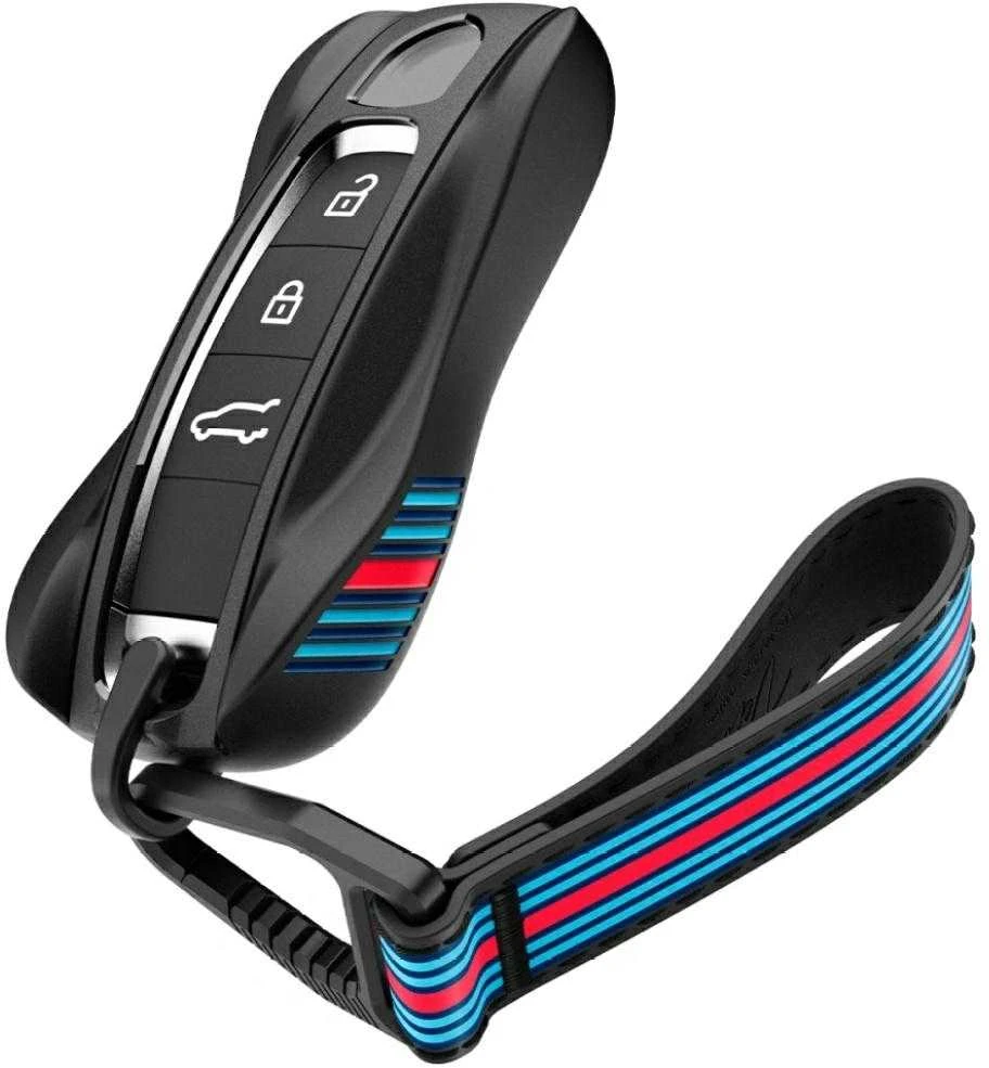 Dėklas Spigen PK100 Porsche Key Fob Case juodos spalvos