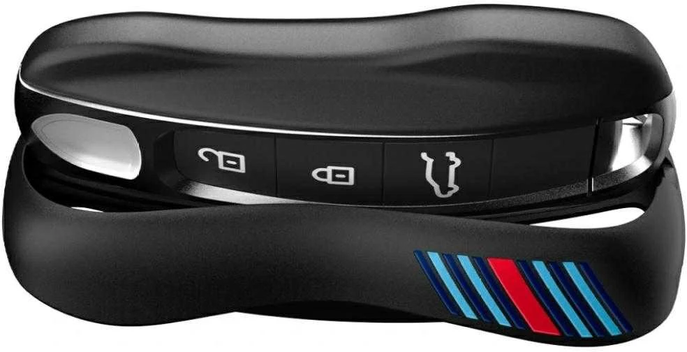 Dėklas Spigen PK100 Porsche Key Fob Case juodos spalvos