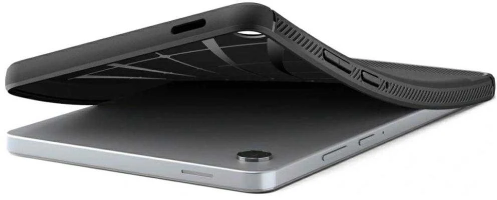 Spigen Rugged Armor do Galaxy Tab A11 8.7 X133 / X135 juoda