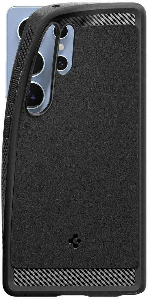 Spigen Rugged Armor Mag Samsung Galaxy S25 Ultra – dėklas telefonui juodos spalvos