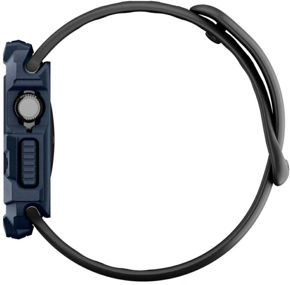 Dėklas „Spigen Rugged Armor 2“, mėlynas, mėlynas - Apple Watch 11 42mm