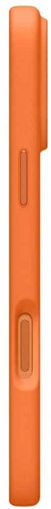 Spigen Silicone Fit Mag MagSafe dėklas, skirtas iPhone 17 Pro Max - Oranžinis