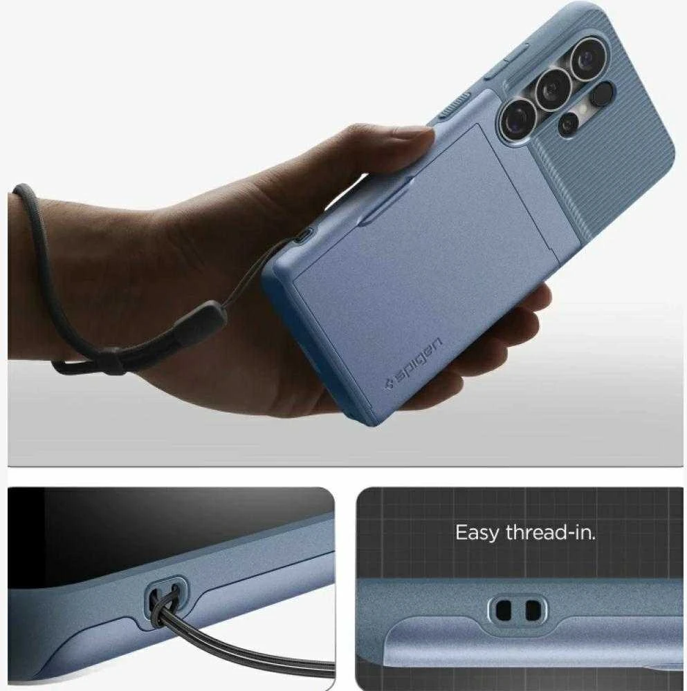 Dėklas „Spigen Slim Armor CS“, šviesus mėlynas - „Samsung Galaxy S26 Ultra“