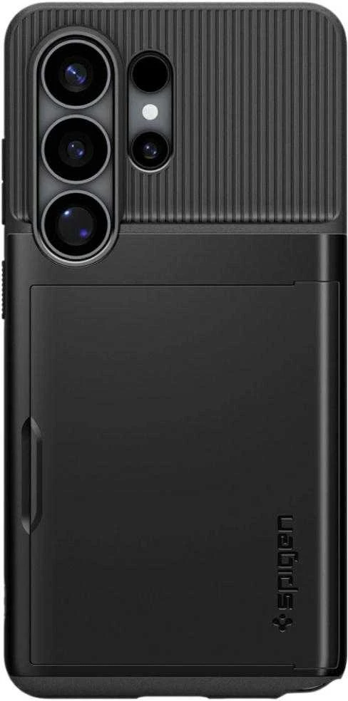 Spigen Slim Armor CS dėklas Samsung Galaxy S26 Ultra juodos spalvos