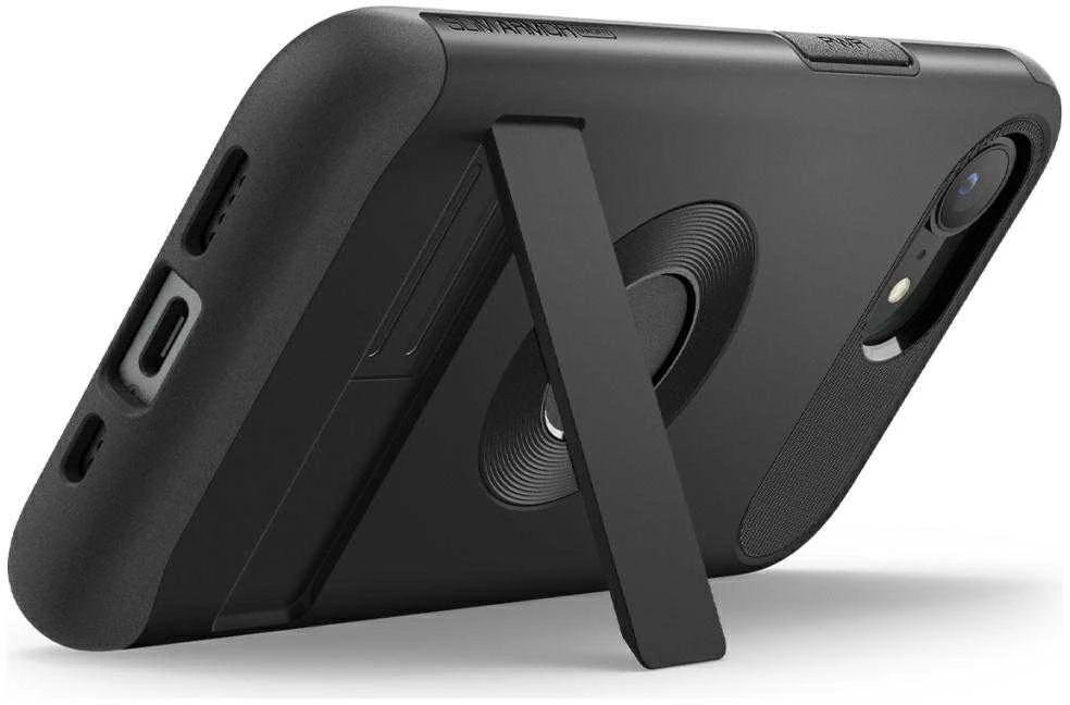 Spigen Slim Armor MagSafe Apple iPhone SE 4 (2025) – dėklas telefonui juodos spalvos