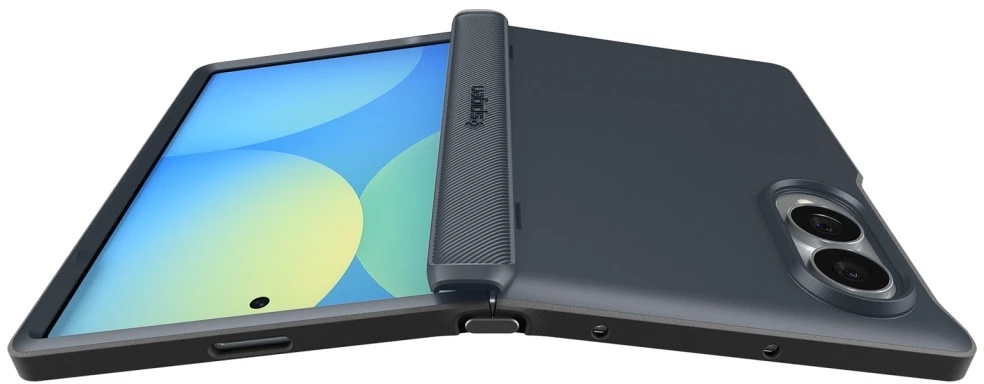 Dėklas Spigen SLIM ARMOR PRO MagSafe Samsung Galaxy Z FOLD 8 METAL SLATE