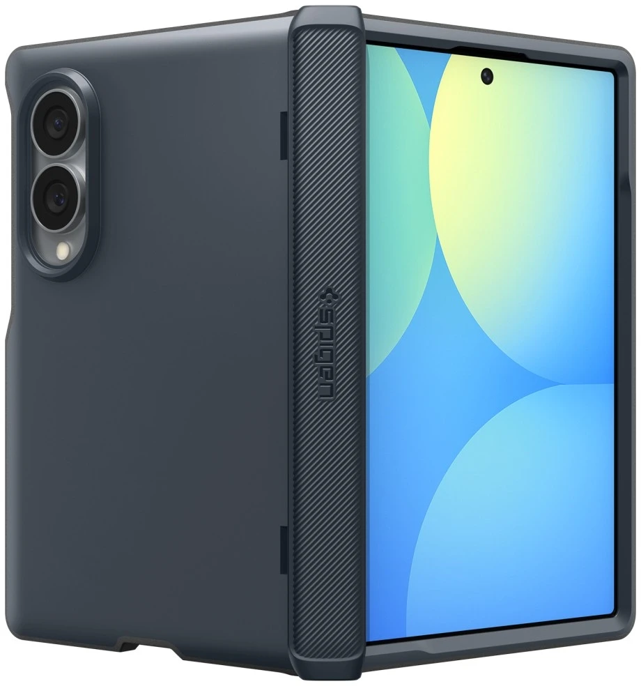 Dėklas Spigen SLIM ARMOR PRO MagSafe Samsung Galaxy Z FOLD 8 METAL SLATE