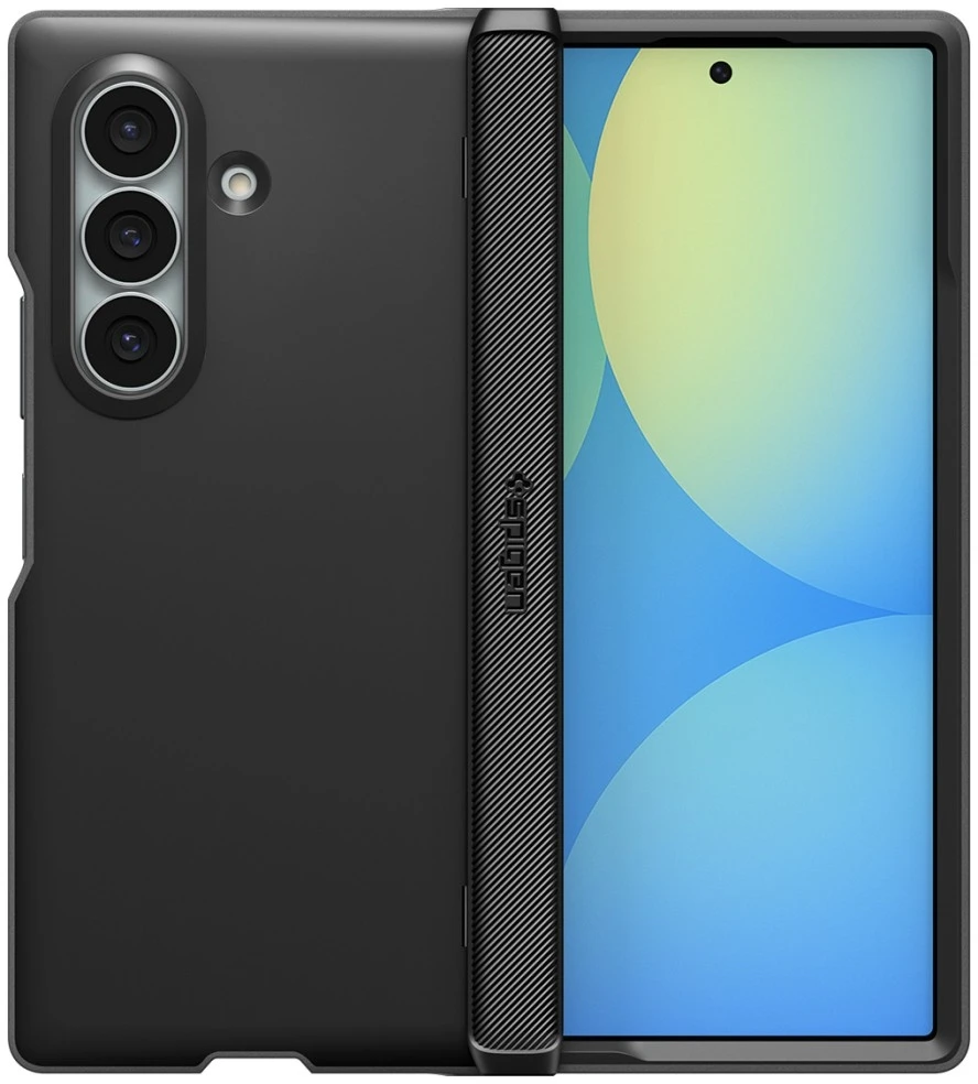 Dėklas Spigen Slim Armor Pro MagSafe skirtas Samsung Galaxy Z Fold8 Ultra juodos spalvos