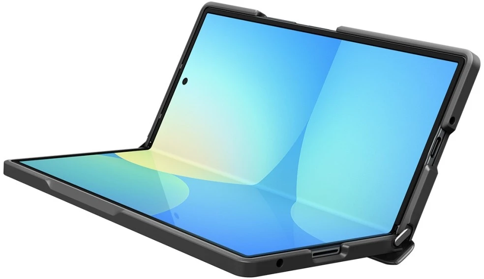 Dėklas Spigen Slim Armor Pro MagSafe skirtas Samsung Galaxy Z Fold8 Ultra juodos spalvos