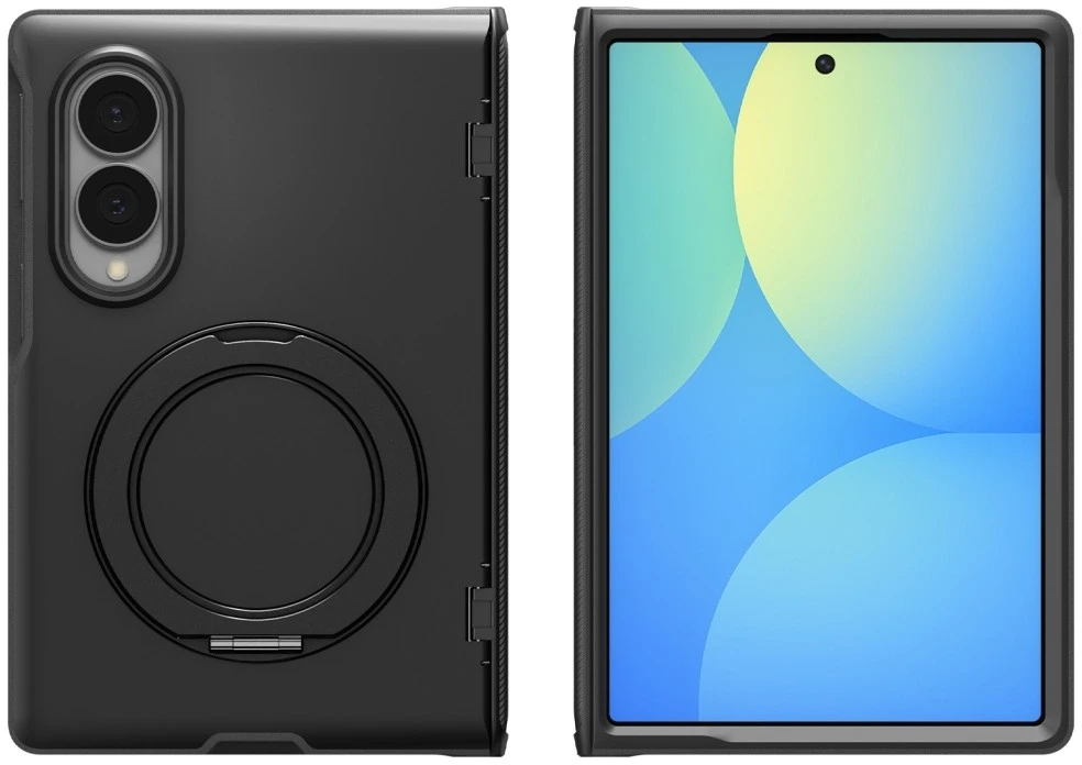 Dėklas SPIGEN SLIM ARMOR PRO S MAGSAFE GALAXY Z FOLD 8 Juodas