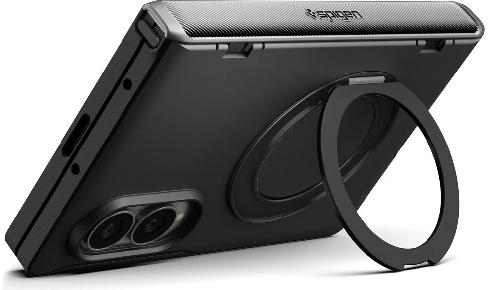 Dėklas SPIGEN SLIM ARMOR PRO S MAGSAFE GALAXY Z FOLD 8 Juodas