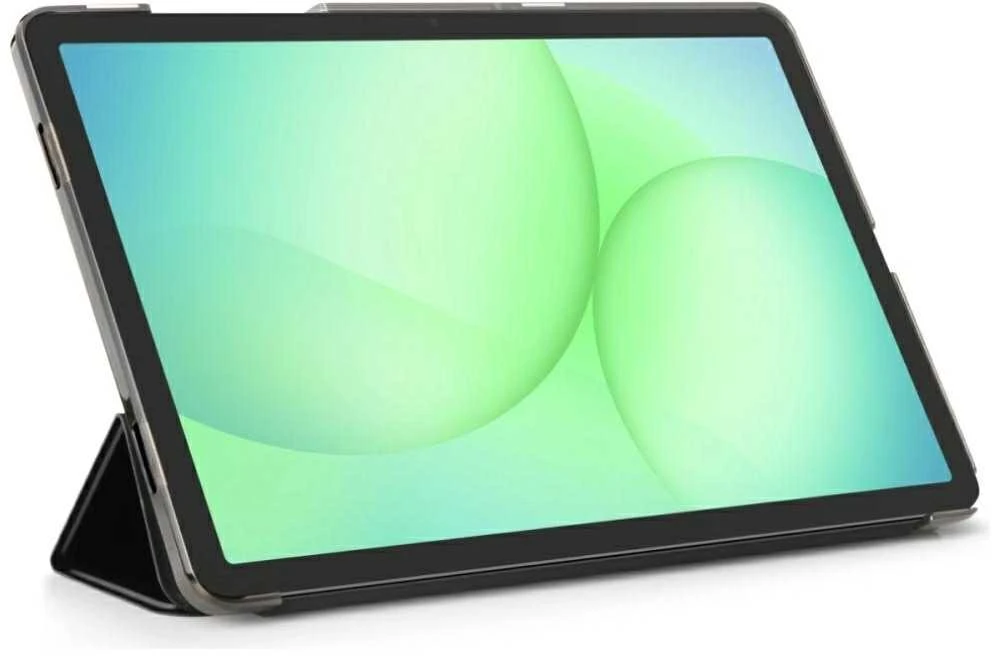 Spigen Smart Fold dėklas planšetei Galaxy Tab A9+ / A11+ Plus 11.0 X210 / X215 / X216 / X230 / X235 / X236 juodos spalvos