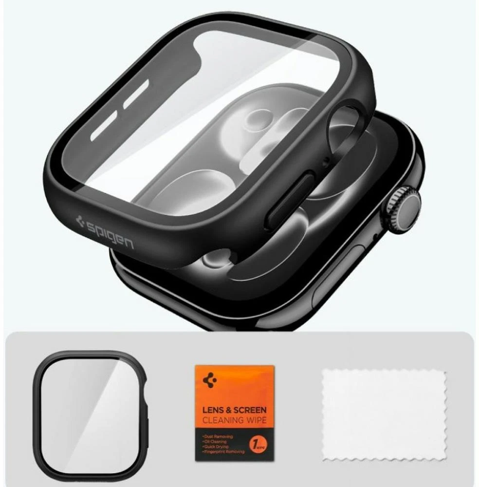 SPIGEN THIN FIT 360 WATCH 10 / 11 (46 MM) Juodas