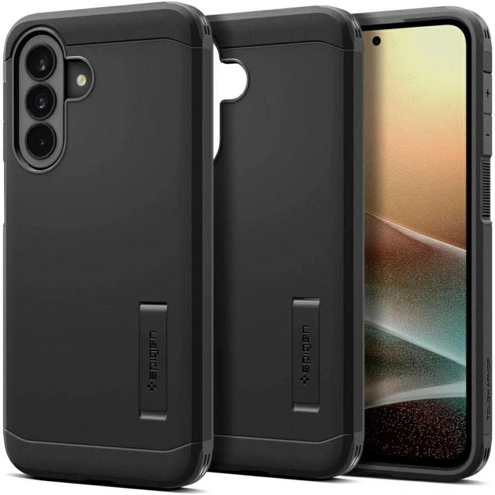 Dėklas „Spigen Tough Armor Galaxy A37 5G“ juodas