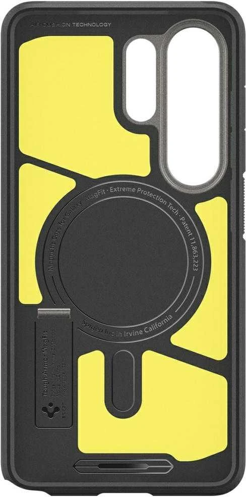 Spigen Tough Armor Mag MagSafe dėklas Samsung Galaxy S26 Ultra Gunmetal