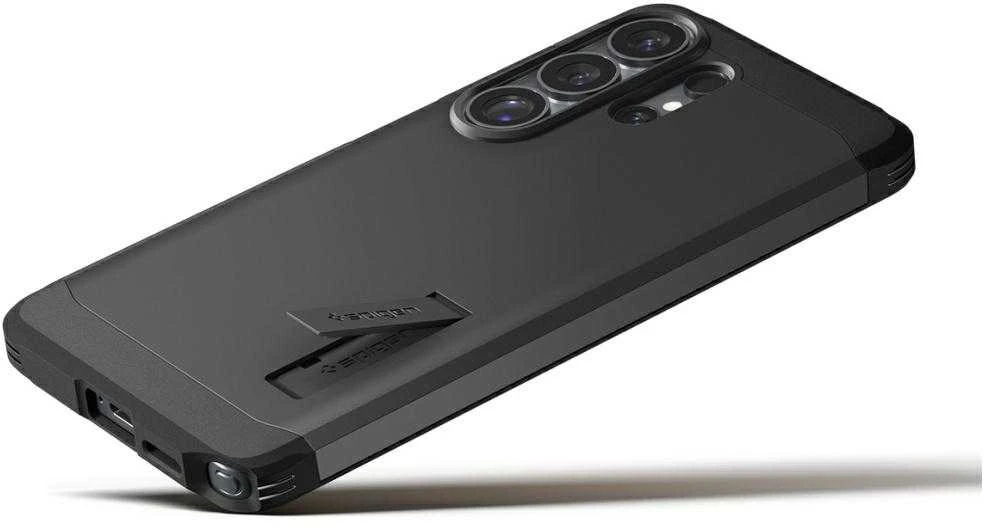 Spigen Tough Armor Mag MagSafe dėklas skirtas Samsung Galaxy S26 Ultra – juodos spalvos
