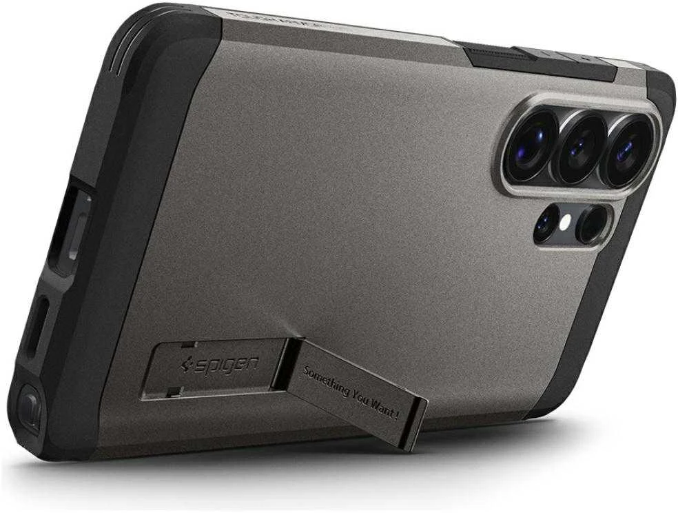 Spigen Tough Armor Mag MagSafe dėklas Samsung Galaxy S26 Ultra Gunmetal