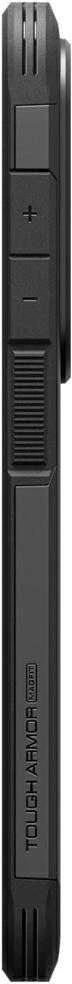 Spigen Tough Armor Mag MagSafe dėklas skirtas Samsung Galaxy S26 Ultra – juodos spalvos