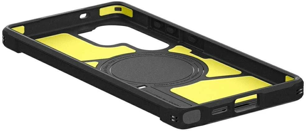 Spigen Tough Armor MagSafe Samsung Galaxy S25 Ultra – dėklas telefonui juodos spalvos