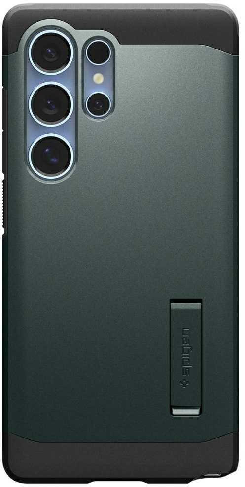 Spigen Tough Armor MagSafe - dėklas skirtas Samsung Galaxy S25 Ultra Abyss Žalias