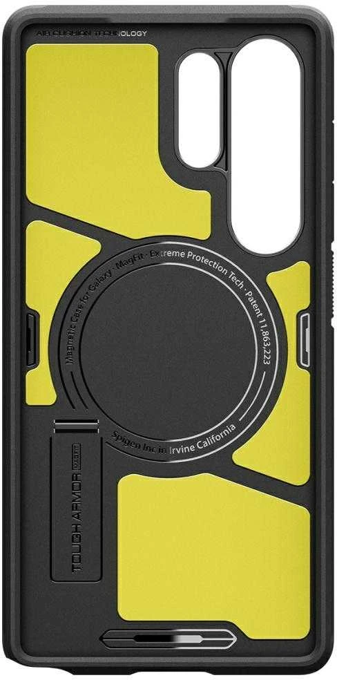 Spigen Tough Armor MagSafe Samsung Galaxy S25 Ultra – dėklas telefonui juodos spalvos