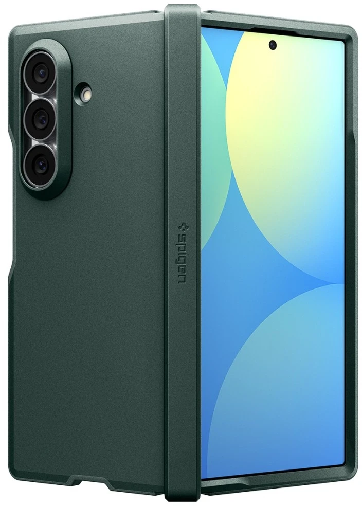 Dėklas SPIGEN TOUGH ARMOR PRO MAGSAFE GALAXY Z FOLD 8 ULTRA ABYSS Žalias
