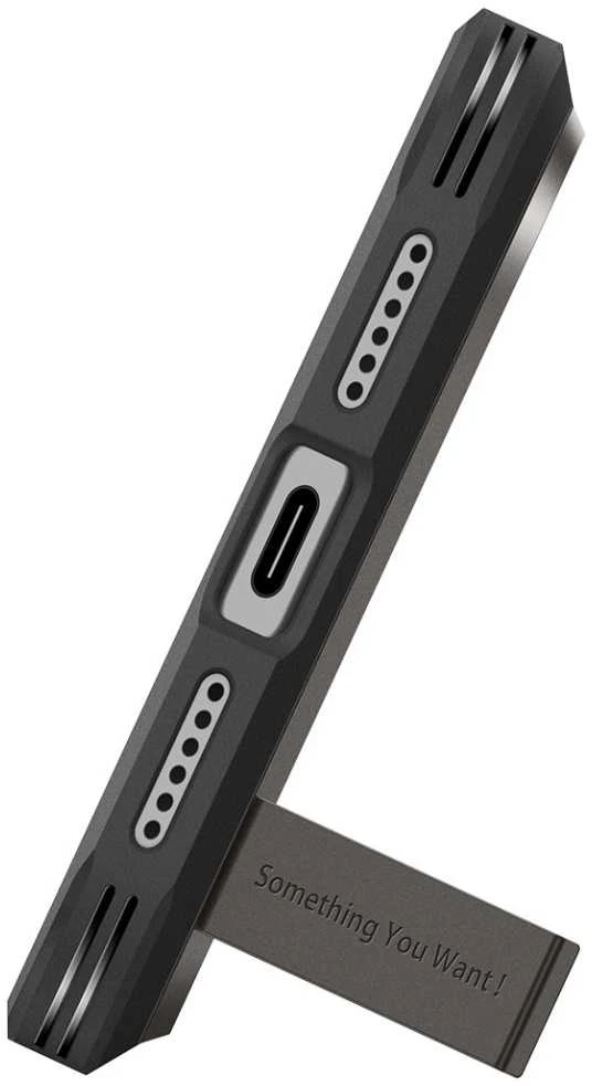 „Spigen Tough Armor T MagSafe“, metalinis dėklas – „iPhone 17 Pro Max“