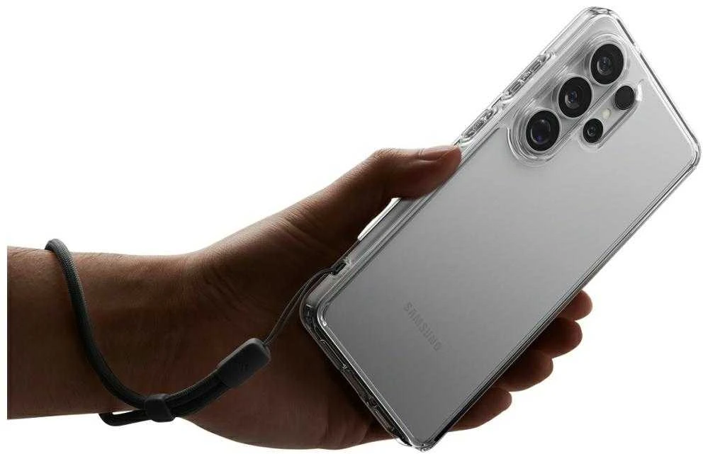 Spigen Ultra Hybrid dėklas skirtas Samsung Galaxy S26 Ultra – skaidrus