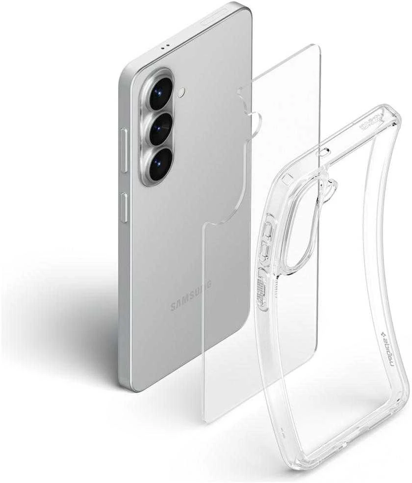 Spigen Ultra Hybrid dėklas skirtas Samsung Galaxy S26 – skaidrus