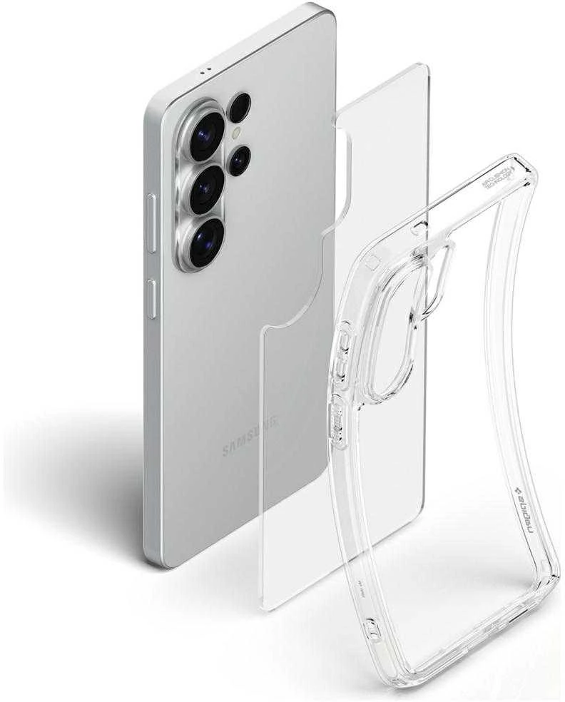 Spigen Ultra Hybrid dėklas skirtas Samsung Galaxy S26 Ultra – skaidrus