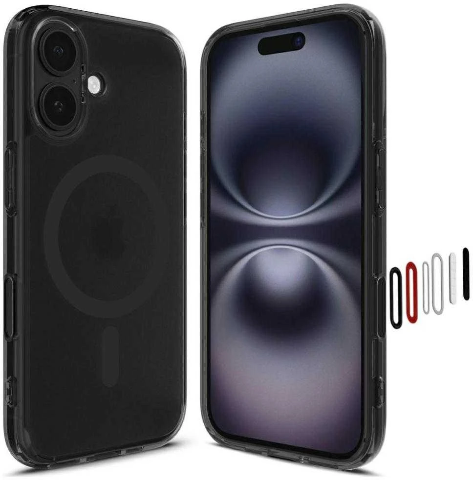 Dėklas Spigen Ultra Hybrid ”T” Mag Magsafe iPhone 16 juoda