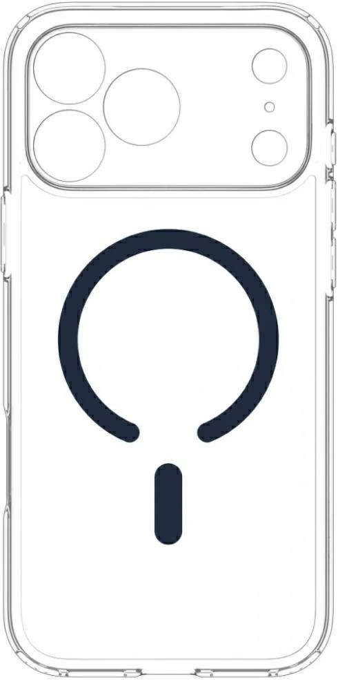 Dėklas Spigen Ultra Hybrid Mag MagSafe do iPhone 18 Pro / 17 Pro tamsiai mėlyna