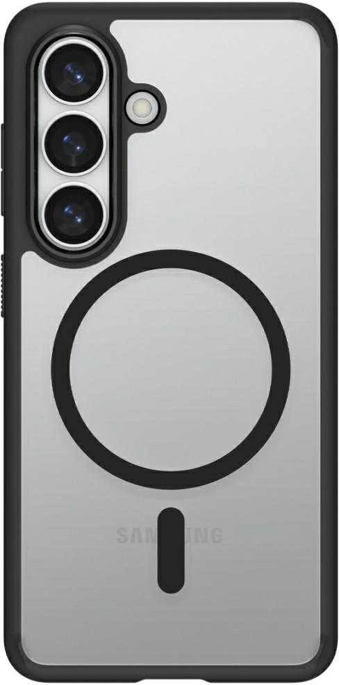 Spigen Ultra Hybrid Mag MagSafe dėklas skirtas Samsung Galaxy S26+ – skaidrus ir juodos spalvos